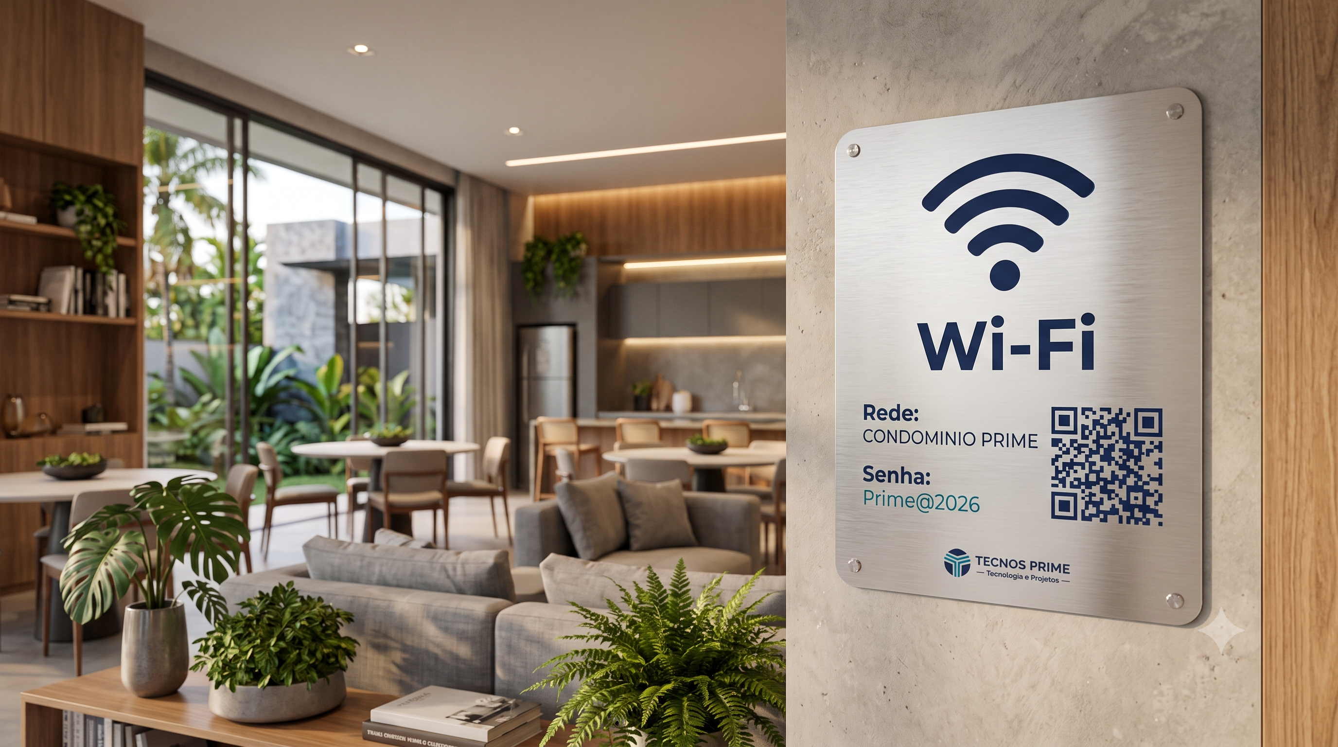 Rede Wi-Fi profissional